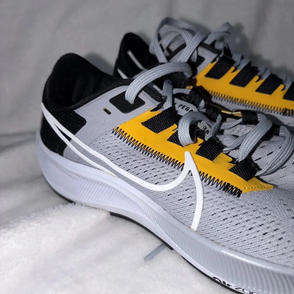 Size‎ 7.5- NFL x Nike Air Zoom Pegasus 38 Pittsburgh Steelers Dr Scholls Insert